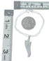 Southwest Turquoise Inlay Sterling Silver Box Chain Necklace Set JX129083
